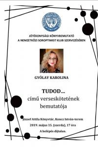 Gyólay Karolina : Tudod...(2019.05.15.)